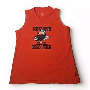 Youth Ripzone Orange Tank Top t-shirt Youth L Toucan Graphic